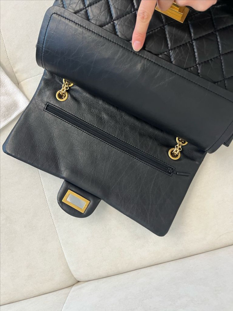 샤넬 2.55 빈티지 라지(사기꾼들은 꺼져)--8