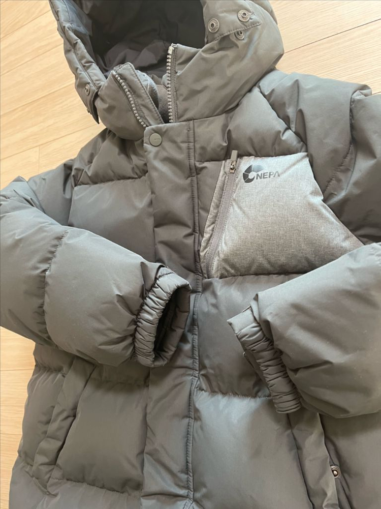 네파 키즈 롱패딩 150--1