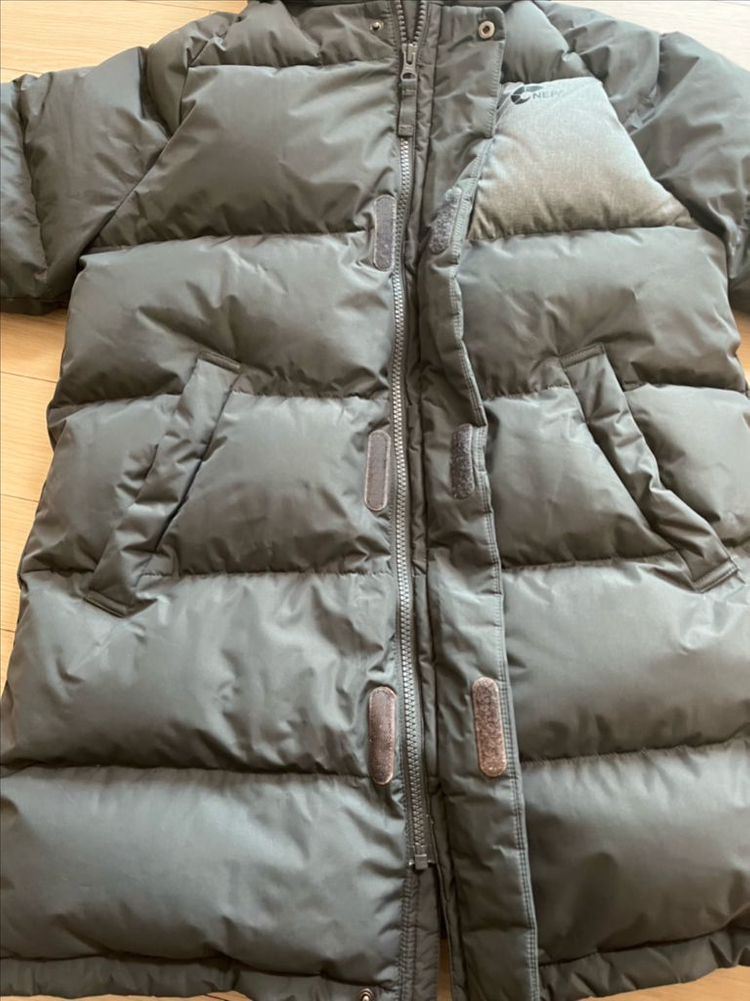 네파 키즈 롱패딩 150--3