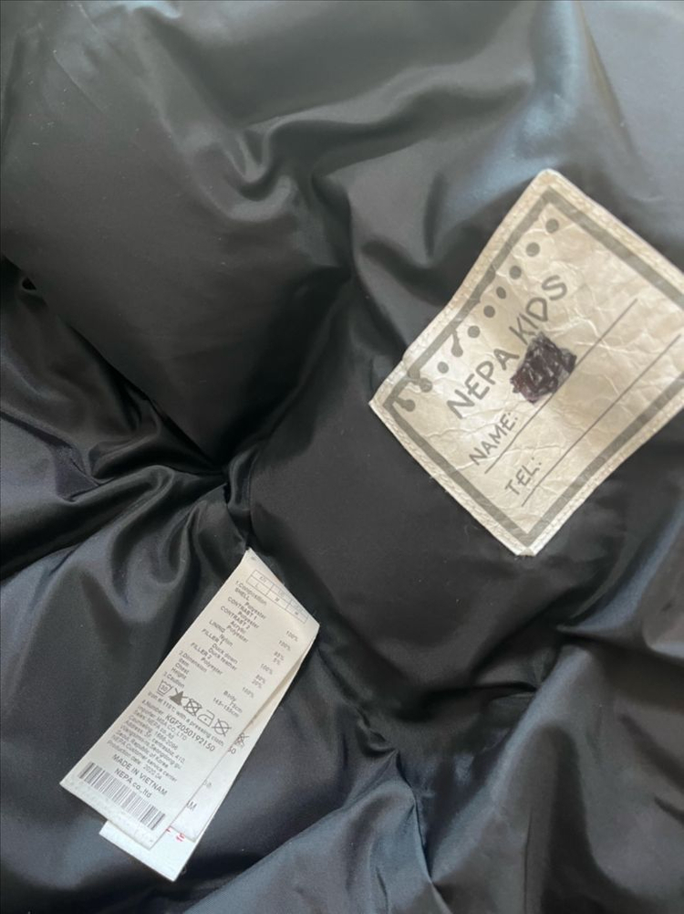 네파 키즈 롱패딩 150--5