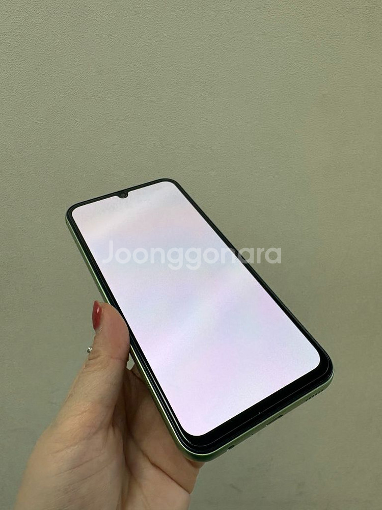 (부산중고폰)갤럭시A24 그린 128기가 공기계 판매해요--6