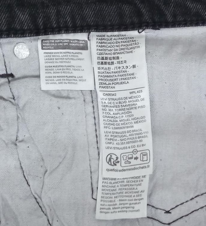 리바이스 505 스트레이트 38--8