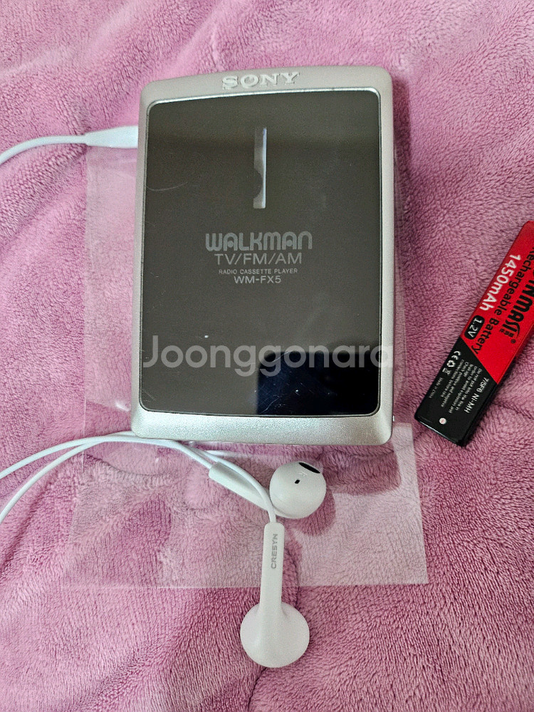 소니 워크맨 기념모델 WM-FX5--1