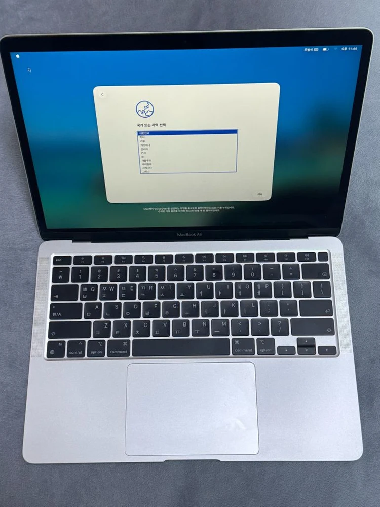 2020맥북에어 실버 M1 8GB/256GB 이미지