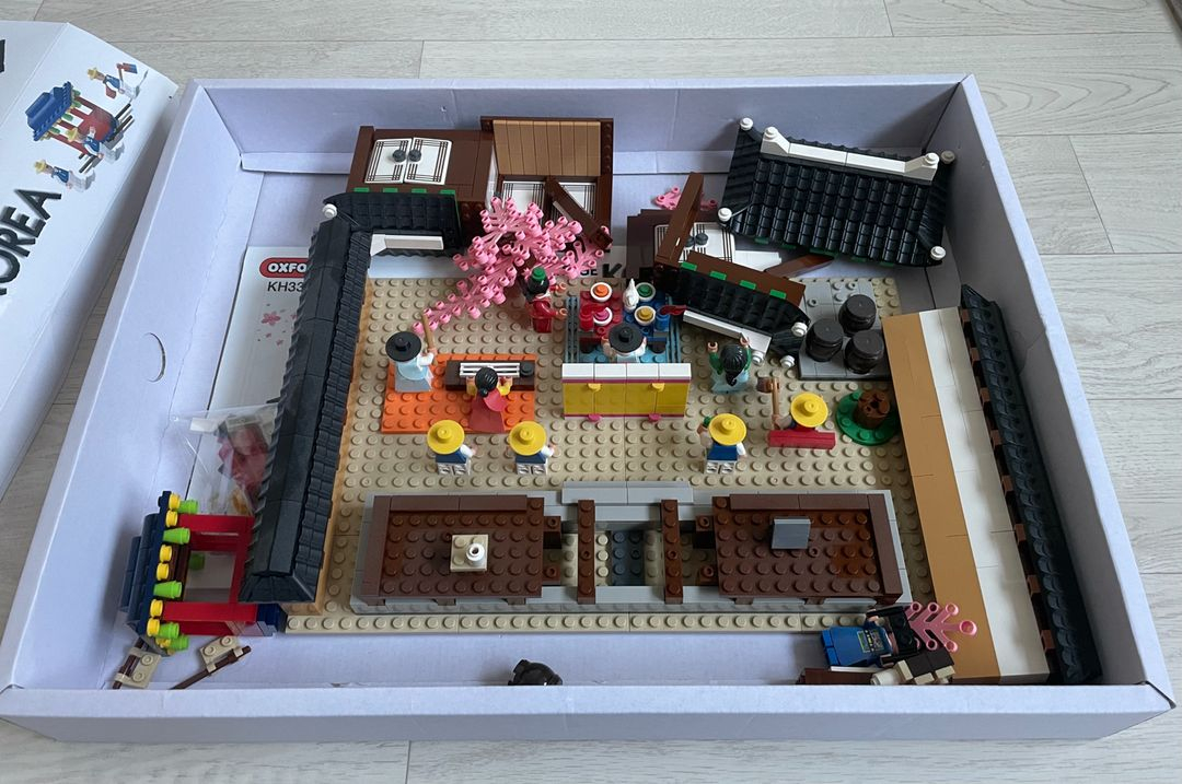 레고 옥스포드 전통혼례 한국 문화 유산 KH3366--1