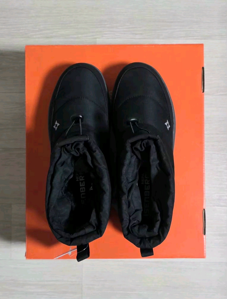 NEPA(네파) 패딩 방한 부츠 블랙 [새상품] 이미지