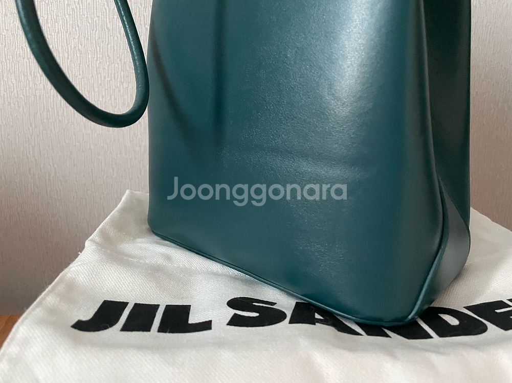 정품 질샌더 J 쇼퍼 가죽 버킷백--5