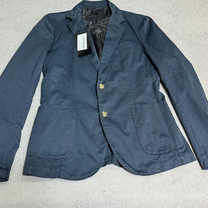 새제품 M 하이드로겐 HYDROGEN 밀리터리 클래식 자켓 스포츠 블레이져 금장버튼 코튼 자켓