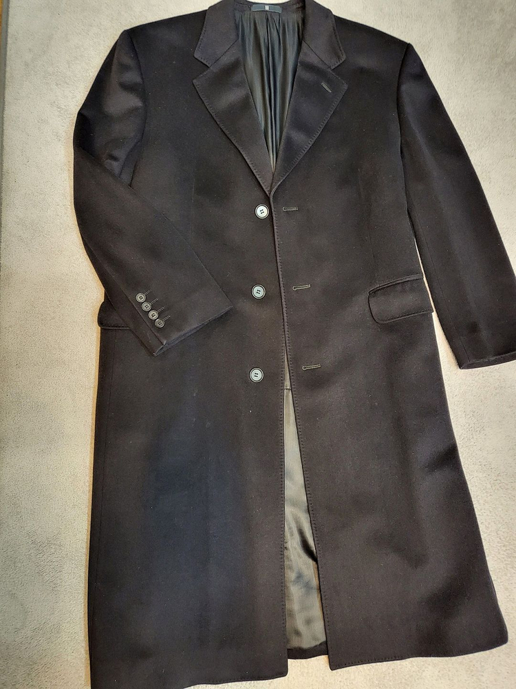 가격다운 / 마에스트로 로로피아나 캐시미어 체스터필드코트 이미지