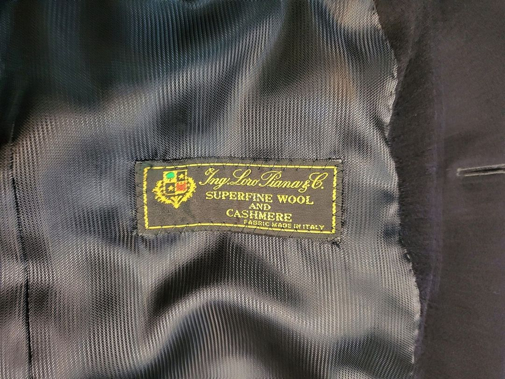 가격다운 / 마에스트로 로로피아나 캐시미어 체스터필드코트 이미지