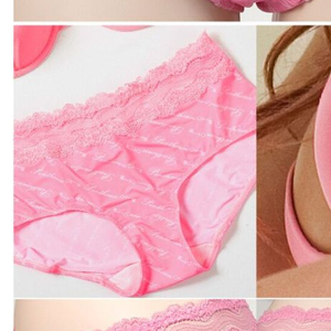 펜트하우스 란제리 핑크 레이스 팬티 95M 이미지
