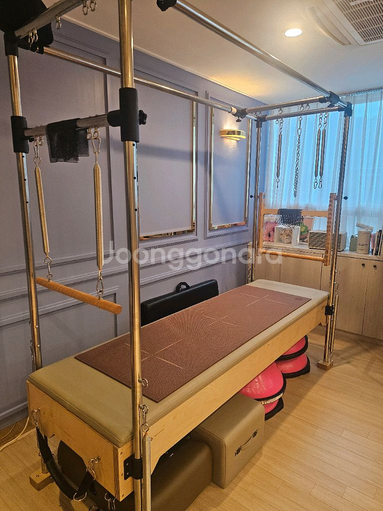 필라테스 캐노피 베드 세트--8