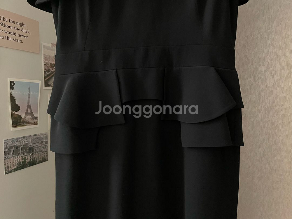 정품 알렉산더맥퀸 블랙드레스 사이즈it44--4