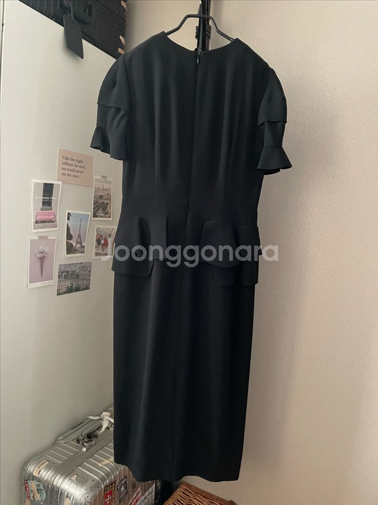 정품 알렉산더맥퀸 블랙드레스 사이즈it44--6