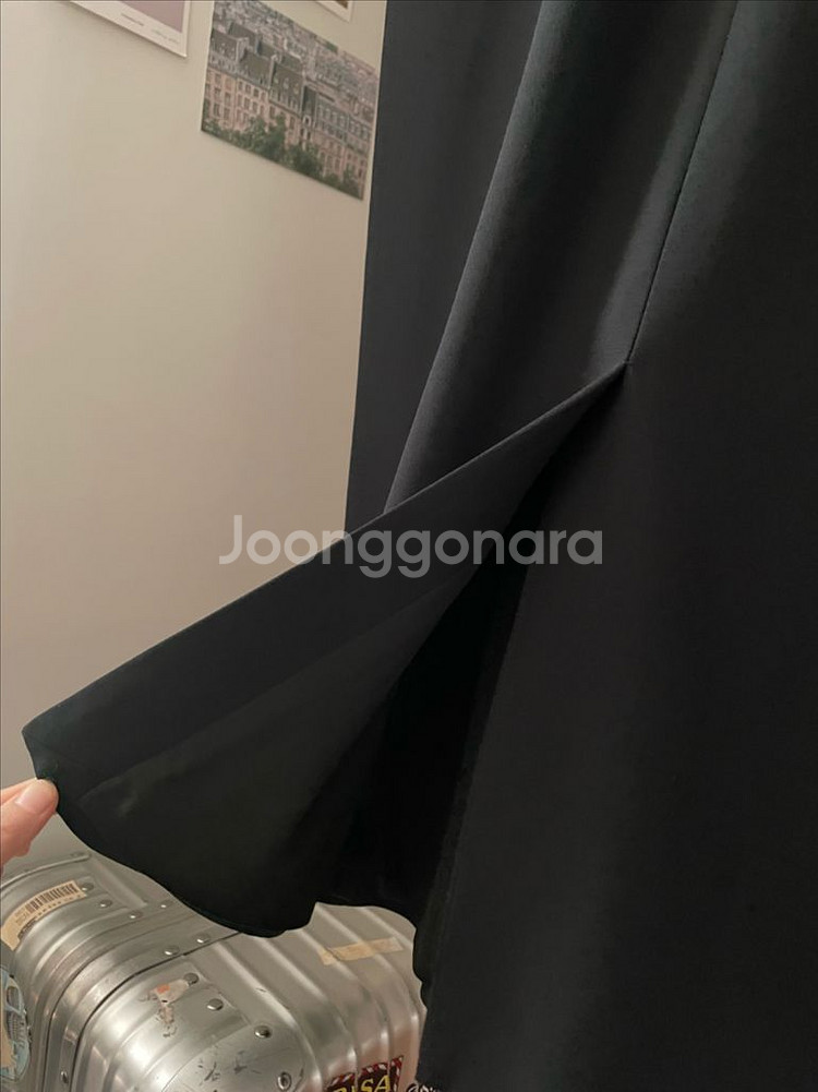 정품 알렉산더맥퀸 블랙드레스 사이즈it44--7