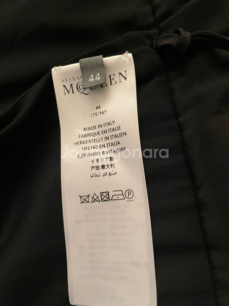 정품 알렉산더맥퀸 블랙드레스 사이즈it44--8