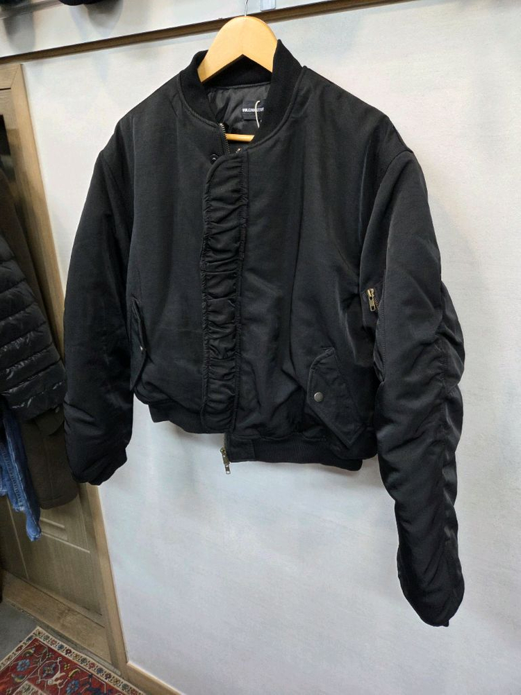 빈티지 vulcan store 투웨이 셔링 크롭 항공 패딩자켓 m 이미지