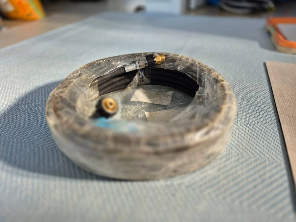 국산 고압세척기 원터치 탈착 건(1개) 압력조절기(1개), 규격별 노즐(4개) 연장호스 5m 1개 10m 1개 이미지