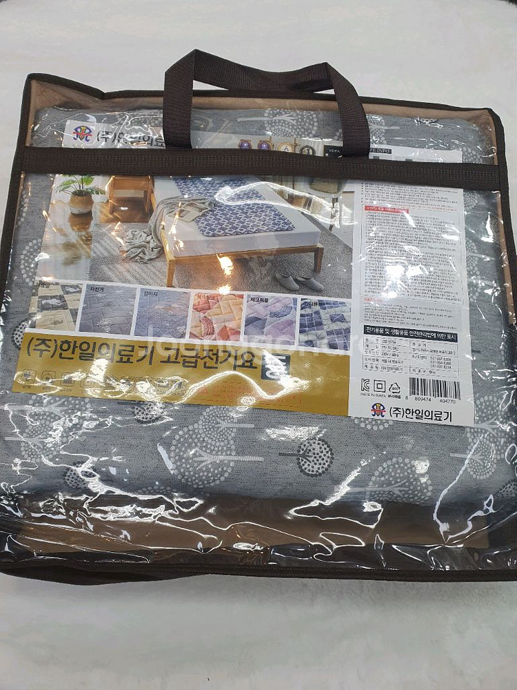 한일전기매트 전기장판 싱글 더블 새상품 최저가--6