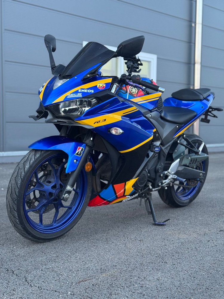 구변완료) 야마하 R3 17년형 준튜닝 쿼터급 메뉴얼 바이크 저렴히 판매합니다.--1