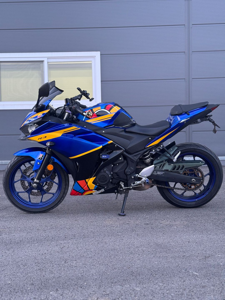 구변완료) 야마하 R3 17년형 준튜닝 쿼터급 메뉴얼 바이크 저렴히 판매합니다.--2