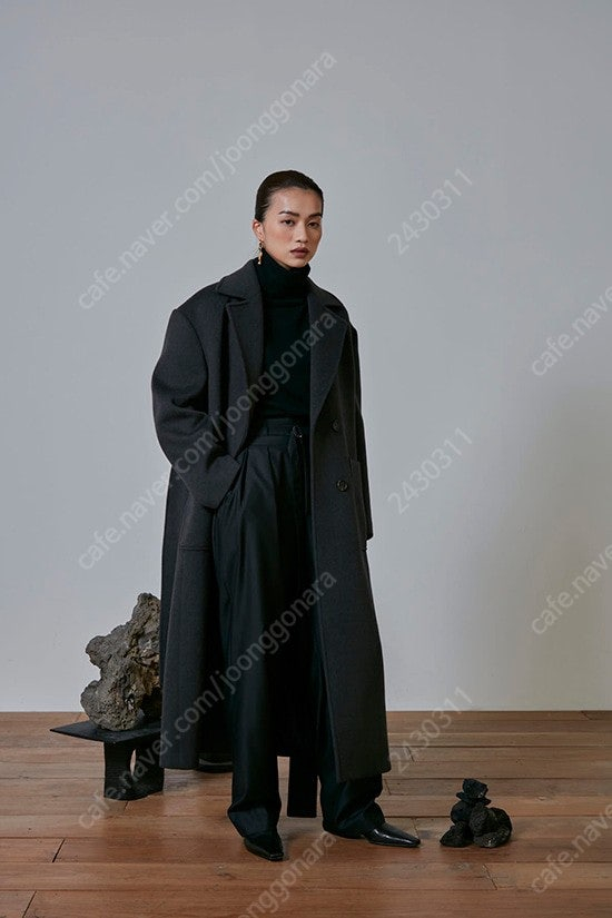 WMM 더블유엠엠 New Nice Pants 블랙 실크--2