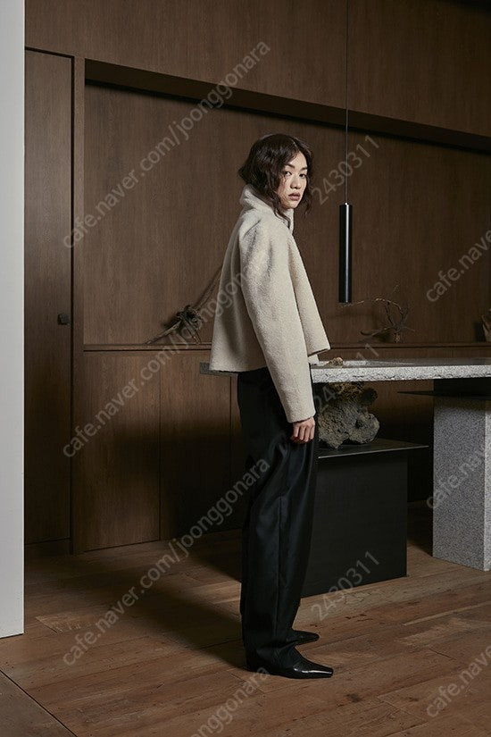 WMM 더블유엠엠 New Nice Pants 블랙 실크--8