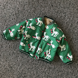 리미떼두두 양면 뽀글이점퍼 m