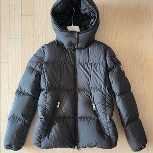 정품 몽클레어 후드 숏패딩 푸르민(fourmines)블랙 사이즈2