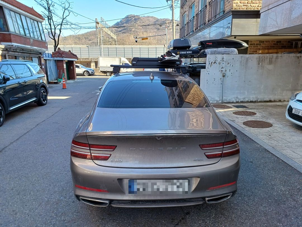 가로바/루프박스/자전거캐리어/어닝/하드탑텐트/윈드가드 정품캐리어 장착 전국 무료택배 출장장착 이미지