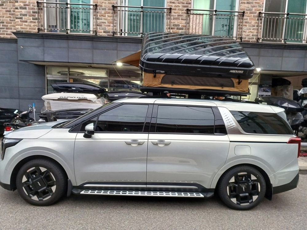 가로바/루프박스/자전거캐리어/어닝/하드탑텐트/윈드가드 정품캐리어 장착 전국 무료택배 출장장착 이미지