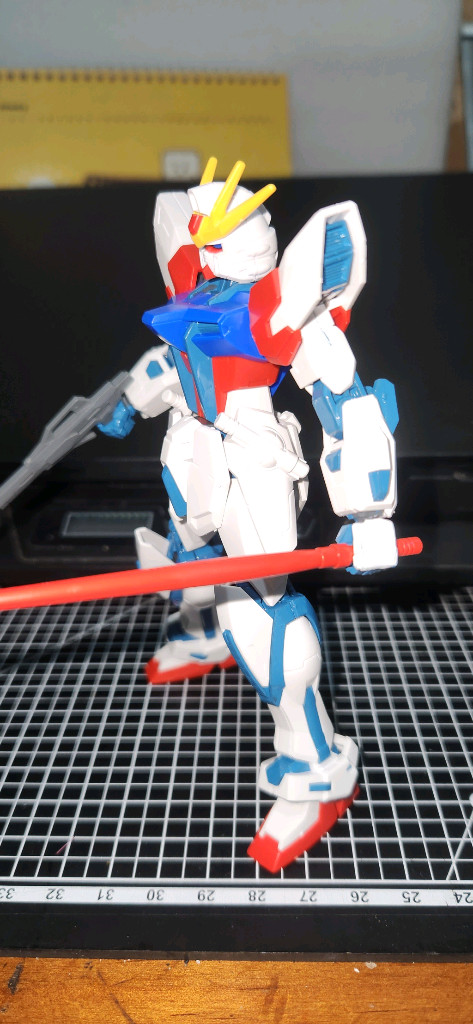 1/144 빌드 스트라이크 건담 rg시스템 도색작--4