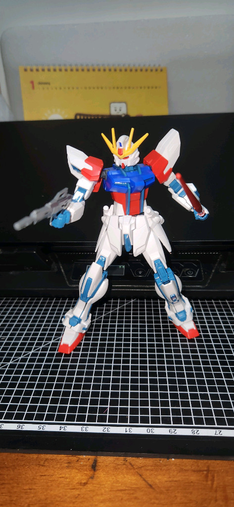 1/144 빌드 스트라이크 건담 rg시스템 도색작--5