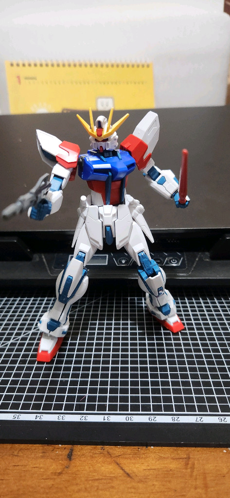 1/144 빌드 스트라이크 건담 rg시스템 도색작--7