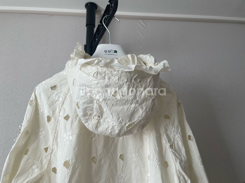 정품 몽클레어 시몬로샤 잘레이아 롱 트렌치 코트--5