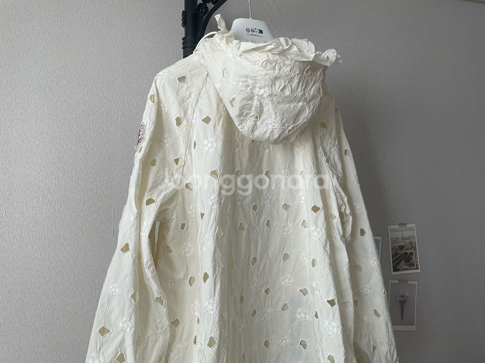 정품 몽클레어 시몬로샤 잘레이아 롱 트렌치 코트--7