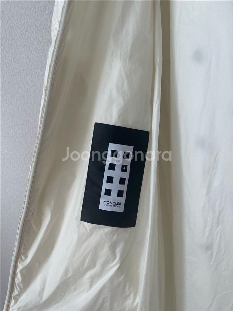 정품 몽클레어 시몬로샤 잘레이아 롱 트렌치 코트--8