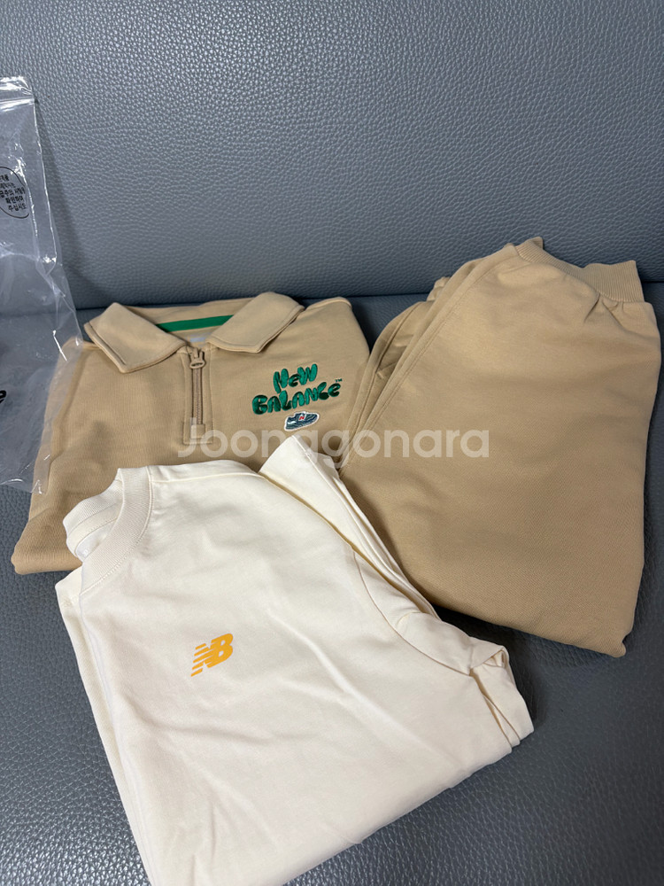뉴발란스 키즈 상하복 130 3pcs 세트 새상품--4