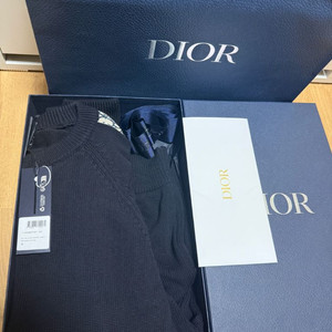 (새상품) 디올 오블리크 인서트 니트 M