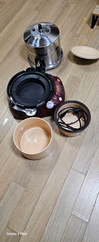 홍삼기계압력밥솥--2