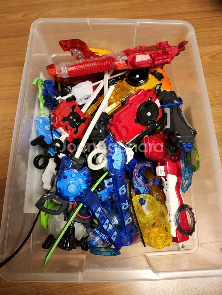 베이블레이드 팽이 런처 경기장 일괄 팽이장난감 배틀팽이--1