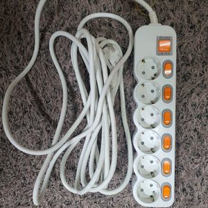 6구 전원 멀티탭 3M