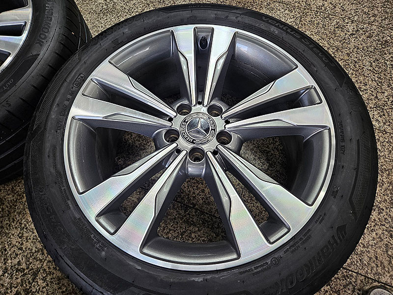 벤츠 W222 S500 순정 정품 19인치 휠 타이어 셋트--3