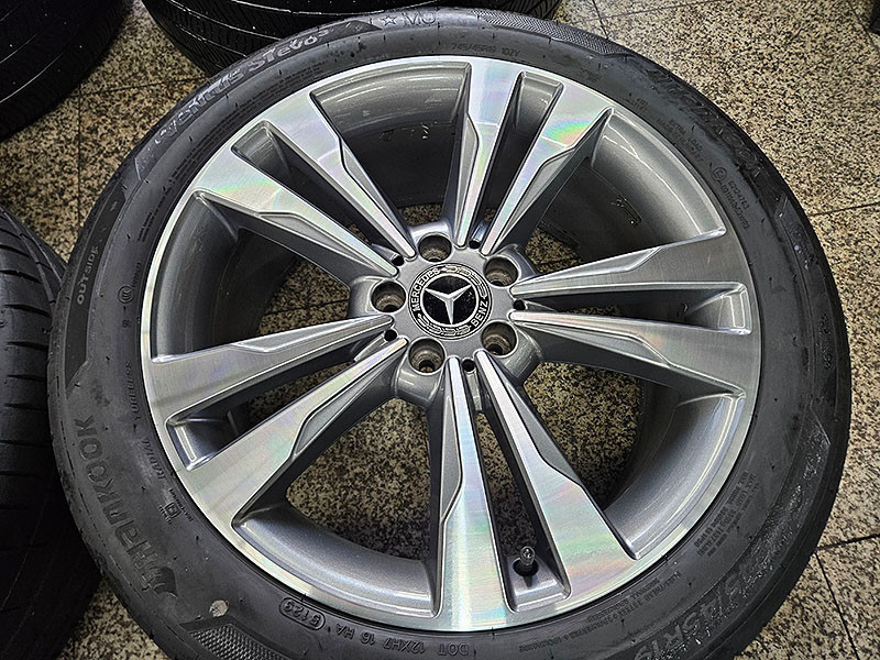 벤츠 W222 S500 순정 정품 19인치 휠 타이어 셋트--4