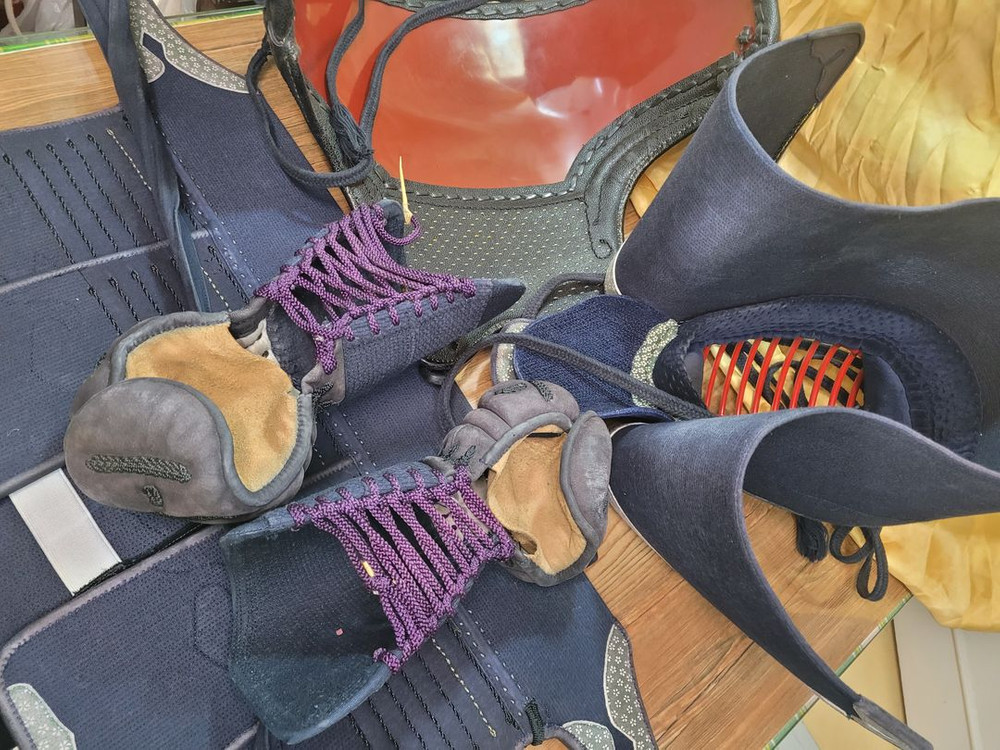 검도 호구 풀세트B 보호구 160-170 풀셋 사무라이 무술 스포츠 이미지