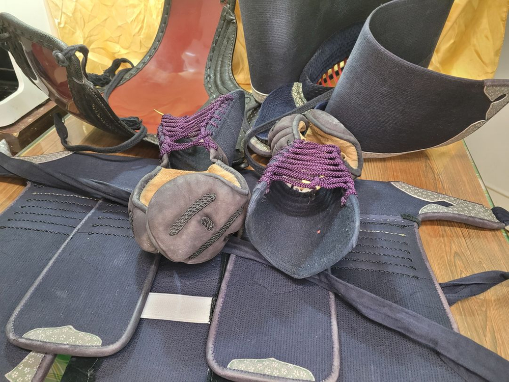 검도 호구 풀세트B 보호구 160-170 풀셋 사무라이 무술 스포츠 이미지