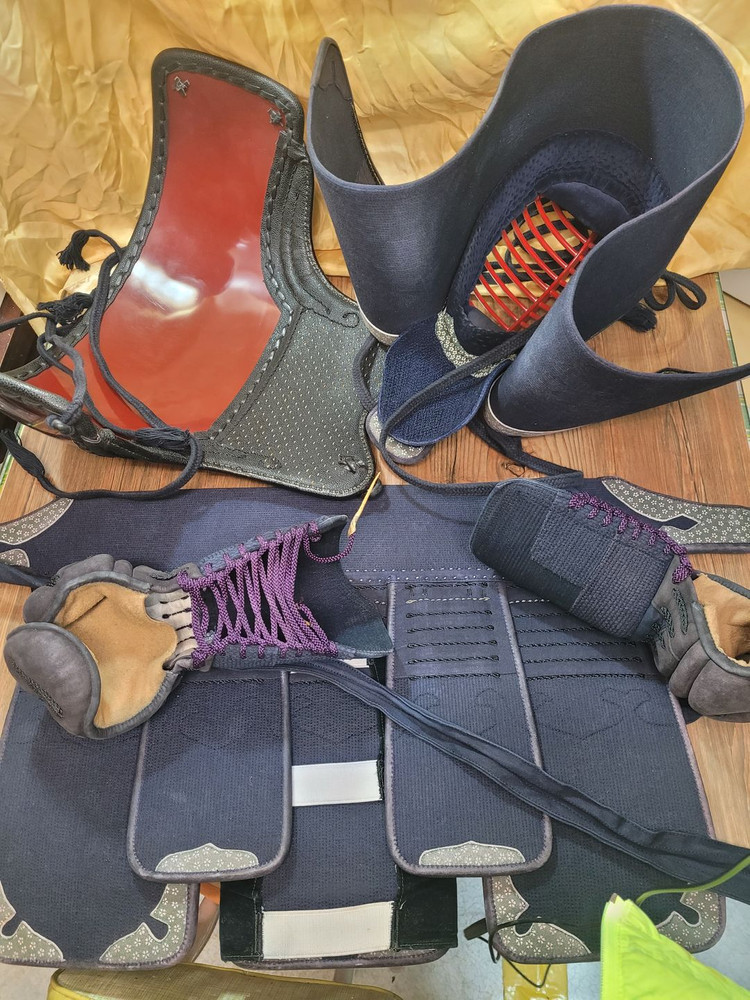 검도 호구 풀세트B 보호구 160-170 풀셋 사무라이 무술 스포츠 이미지