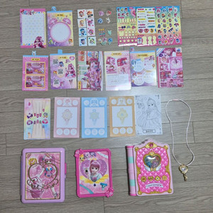 캐치티니핑 비밀다이어리&스티커아트북 일괄