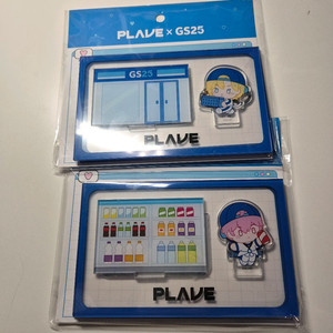 플레이브 gs25 팝업 노아 밤비 일괄 이미지