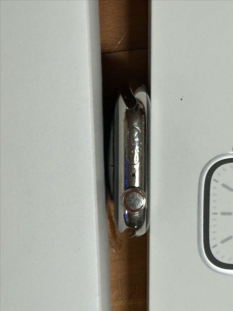 애플워치7 45mm 스테인리스 실버 밀레니즈루프 풀박스 팔아요 이미지